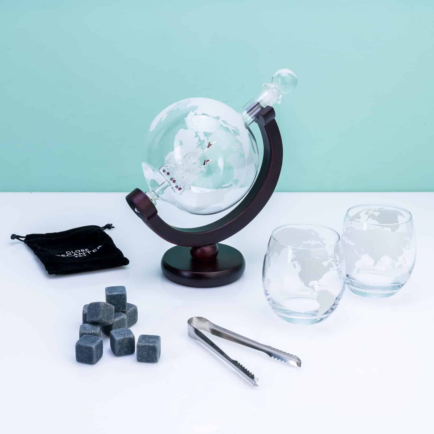 Globe decanteerset met glazen - Normaal