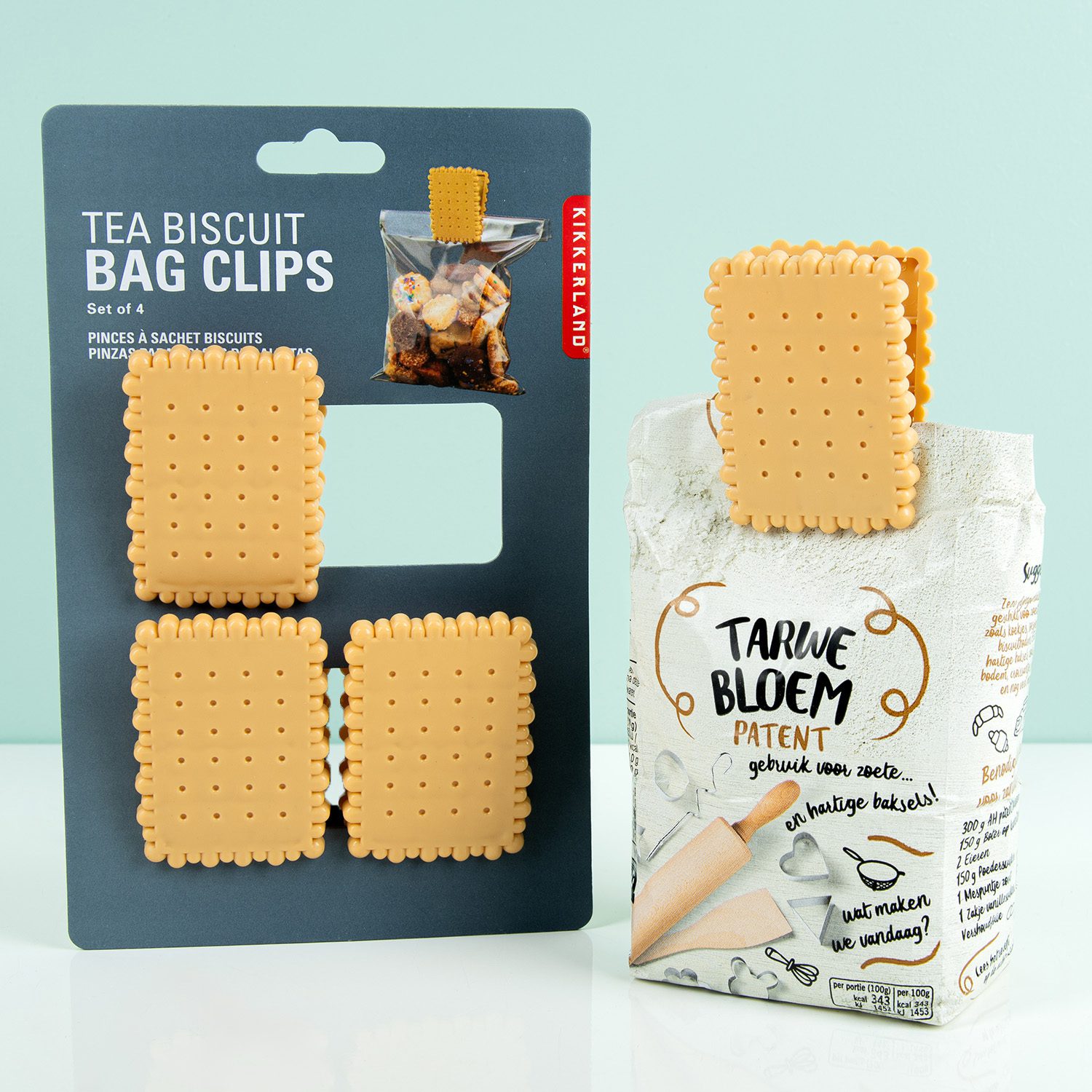 Biscuit Bag Clip (Set Van 4)