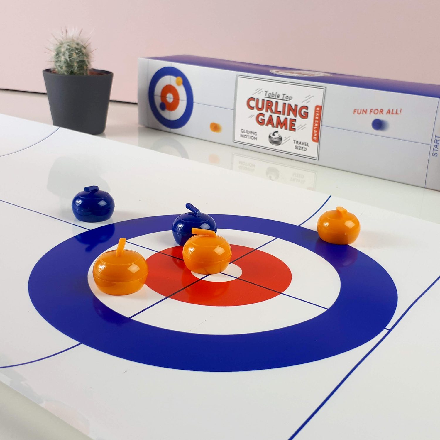 Onderhoudbaar naald Bedelen Kikkerland Curling Game voor op tafel | Ditverzinjeniet.nl