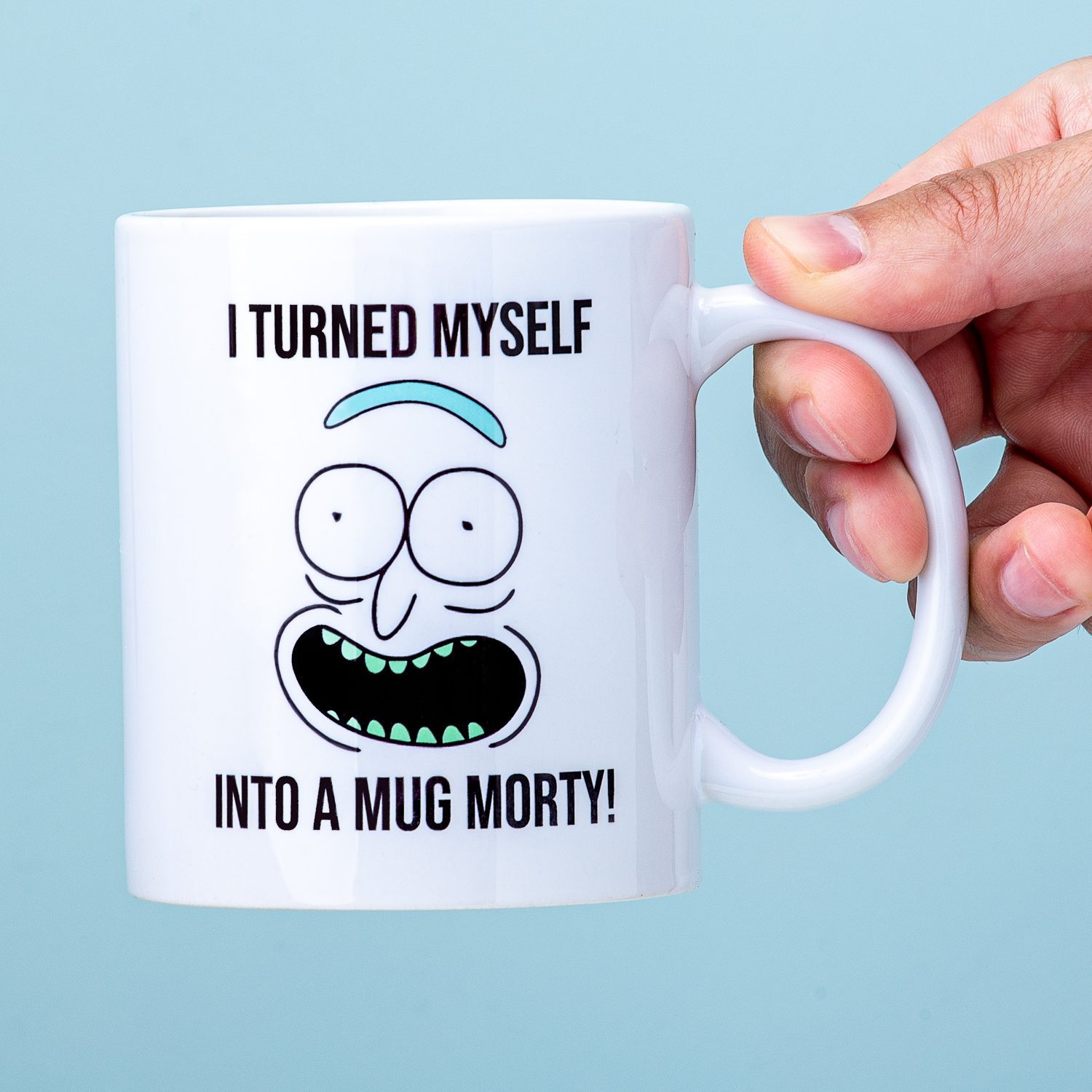 pad huilen schrijven Rick and Morty I Turned Myself Into A Mug mok | Ditverzinjeniet.nl