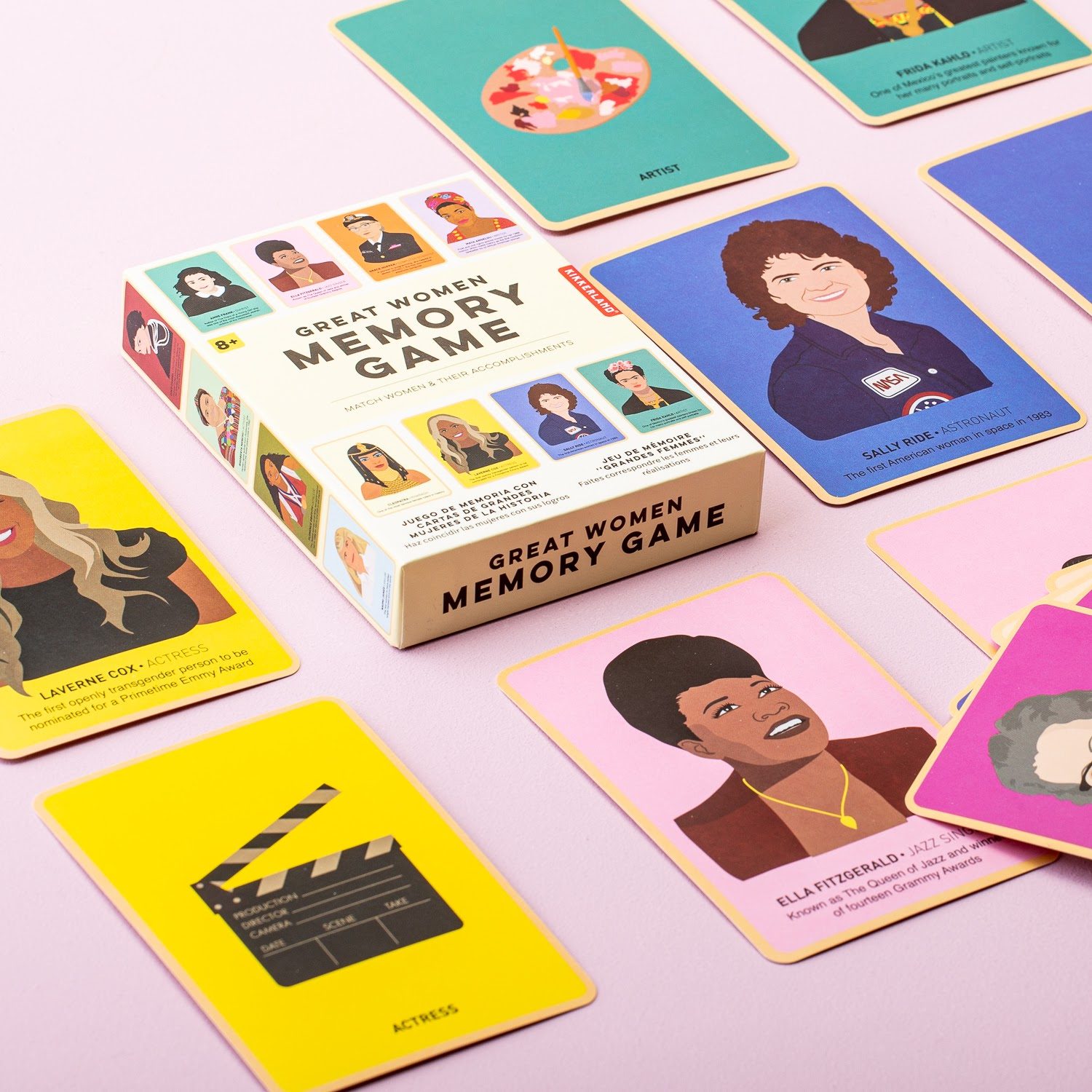 uitvoeren Integreren bundel Great Women memory spel van Kikkerland bestel je online bij Ditverzinjeniet