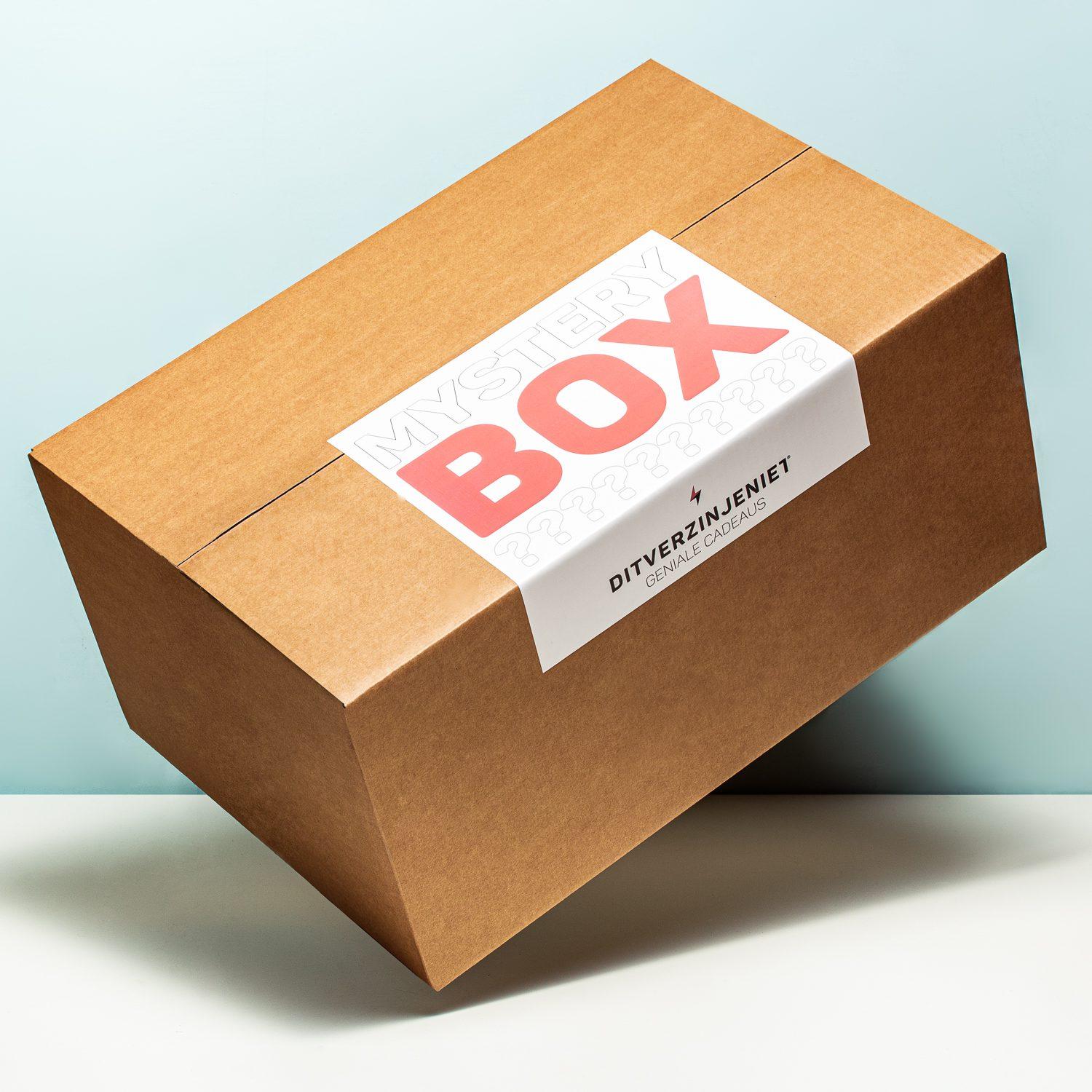 Eenvoud Voorvoegsel van nu af aan Mystery box van Ditverzinjeniet bestel je online bij Ditverzinjeniet