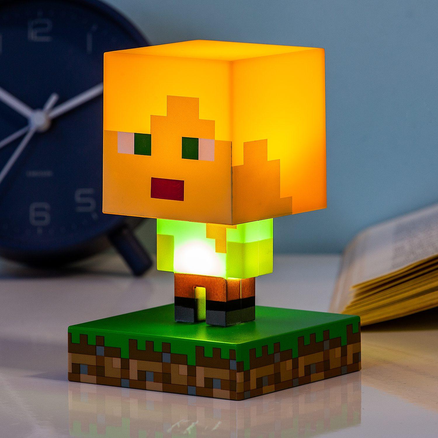 Minecraft Icon Lamp Alex