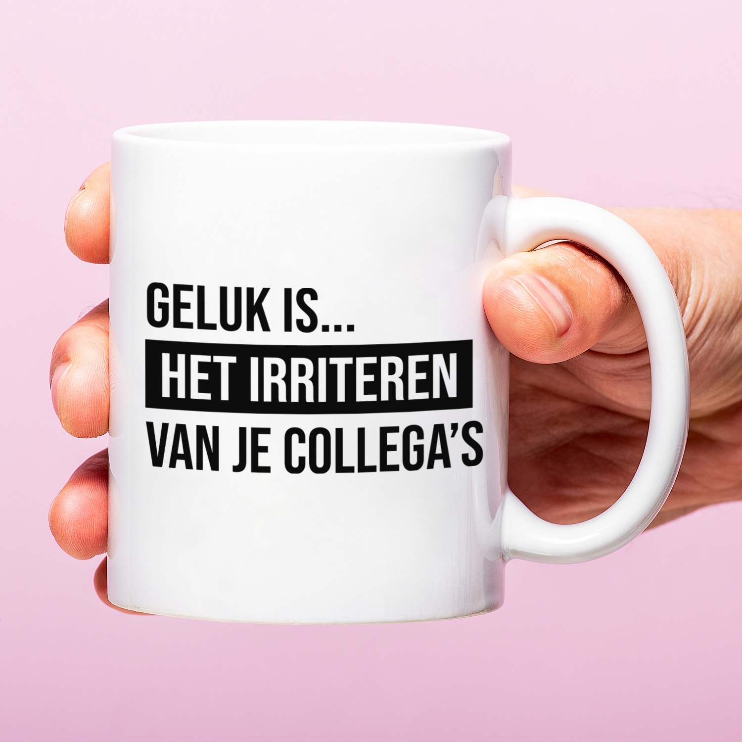 Mok Geluk Is Het Irriteren Van Je Collega&apos;s