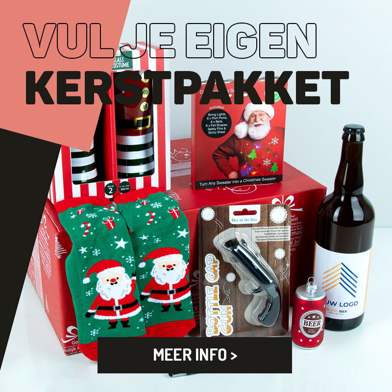 Kerstpakket banner mandy