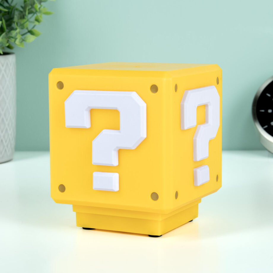 Super Mario Mini Question Block lamp